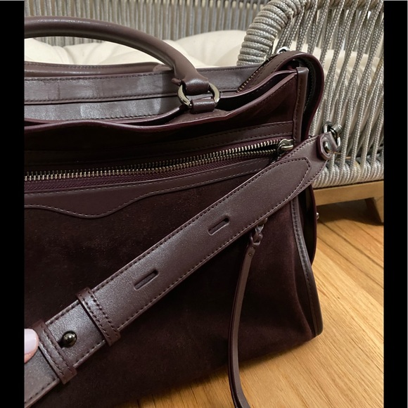 Rebecca Minkoff Plum Bedford Zip satchel - Picture 6 of 10